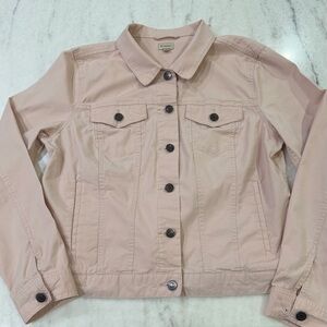 Daniel Cremieux Blush Pink Jean Jacket
